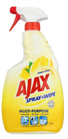 Ajax Anti Bacteria Spray & Wipe 750ml