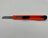 Big Max Small 9mm Orange Non Segmented Solid Blade Cutter Knife