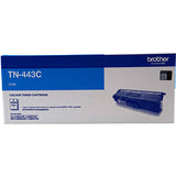 Brother TN 443 Genuine Toner Cartridge Cyan High Yield 4000 Pages