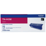 Brother TN 443 Genuine Toner Cartridge Magenta High Yield 4000 Pages