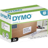 Dymo 947420 Labelwriter 4/5XL High Capacity Large Shipping Label 102x59mm Pack 2 Rolls