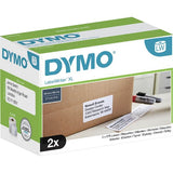Dymo 947420 Labelwriter 4/5XL High Capacity Large Shipping Label 102x59mm Pack 2 Rolls