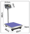 Electronic Computing Floor Scale 300kg x 50g LCD