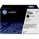 HP CE255A #55A LaserJet Toner Cartridge Black 6,000 Pages