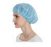 Hair Net Non Woven Disposable Crimped 21"  Blue Ctn 1000