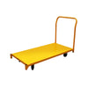 Industrial Smooth Top Yellow Platform Trolley 560kg Rated