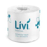 Livi Essentials Smooth  I-Wrap Toilet Roll 2Ply 700 Sheet Box 48