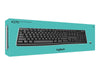 Logitech K270 2.4 GHz Wireless Full Size Keyboard Unifying Receiver 128-bit encryption