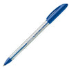 Luxor Focus Smooth Medium Ballpoint Pens Blue Box 12