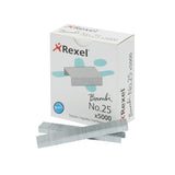 Rexel R05025 No.25 Bambi And Nipper Staples Box 5000