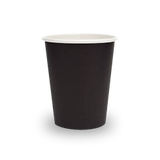 SPI Bio Single Wall 8oz Coffee Cup Black