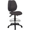 Sarafina Full Ergo 3 Lever Contoured High Back Drafting Chair Black