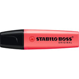 Stabilo Boss Highlighter Red Box 10