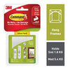 3M 17203 Command Small & Medium Picture Hanging Strips XA006711536 Pack 12