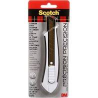 3M Scotch Precision Utility Cutter Knife TI KS Laarge 18mm 70005245959