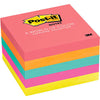 3M 654 5PK Post-It Note 76 x 76mm Cape Town100 Sheets Per Pad Pack 5