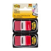 3M 680-RD2 Post-It Flags 25.4 x 43.2mm Red Twin