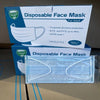 Disposable Individual Wrap Face Mask 3 Ply Box 50
