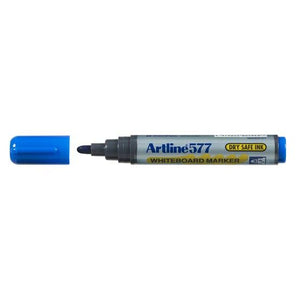 Artline 577 Whiteboard Marker Bullet Blue Box 12