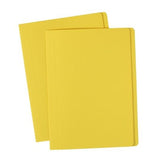 Avery Manilla Folder Foolscap Yellow 81542 Pack 100