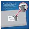 Avery 959030 L7169 4Up White Laser Shipping Labels With Trueblock 99.1 x 139mm Pack 100