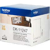 Brother DK 11247 Shipping Address Labels 103x164mm Black on White Roll 180 Labels