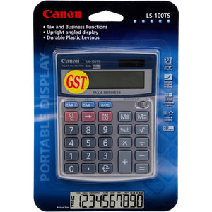 Canon LS-100TS 10 Digit Desktop Tax Calculator