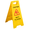 Cleanlink Safety A-Frame Sign - Wet Floor Sign 430 x 280 x 620mm Yellow