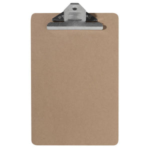 Clipboard A4 Masonite With Large Clip