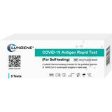 Clungene Covid-19 Rapid Antigen Nasal Swap Test kit Pack 5