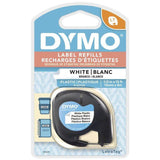 Dymo 91201 Letratag Label Tape 12mm Plastic
