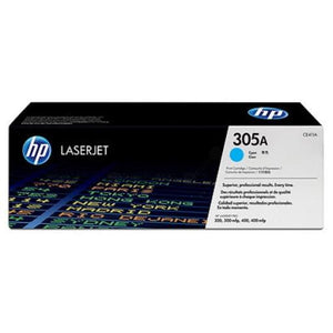 HP CE411A Toner Cartridge Cyan for HP 305A 2600 Pages