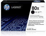 HP CF280X Laser Jet Toner Cartridge Black HP 80X High Yield 6900 Pages