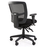 Maximina Mesh Fully Ergonomic High Back Chair With Adjustable Arms Black