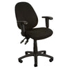 Maltilda Fully Ergonomic 3 Lever High Back Chair With Arms Black