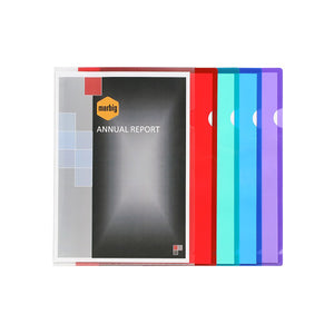 Marbig 2004299 Letter File A4 Ultra Assorted Pack 10