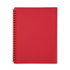 Marbig 2007003 Refillable Display Book A4 20 Pocket Red