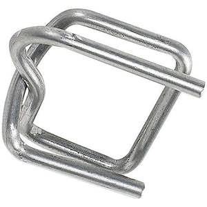 Metal Wire Buckle 19mm For Poly Prop Strapping Box 1000