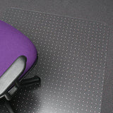 Polycarbonate Keyhole Chair Mat Superior  1220(W) x 1340(H)mm