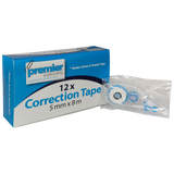Premier Correction Tape 5mm x 8m Pack of 12