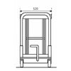 Scissor Lift Table Trolley 400Kg - Self Levelling