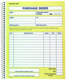 Spirax 501 Carbonless Duplicate Purchase Order Book 50 sets