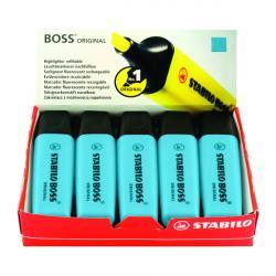 Stabilo Boss Highlighter Blue Box 10