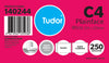 Tudor 140244 C4 324x229mm Plain Face Pocket Peel and Seal White Envelopes Box 250