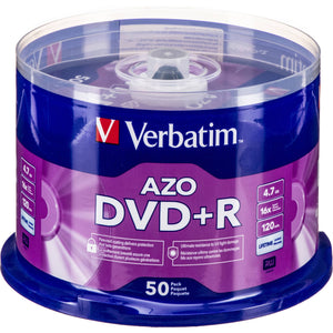 Verbatim 95037 DVD+R 4.7GB 16X Spindle 50