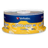 Verbatim 94834 DVD+RW 4.7GB 4X Spindle 30